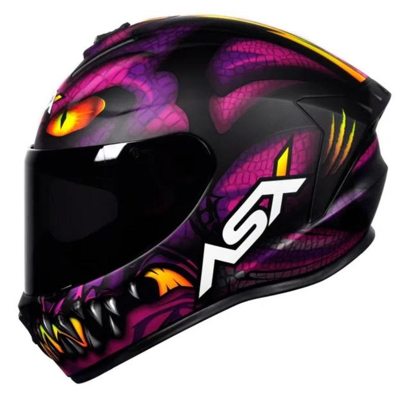 Capacete ASX/ Axxis Draken Joker ( Coringa ) - Brilhante - ASX